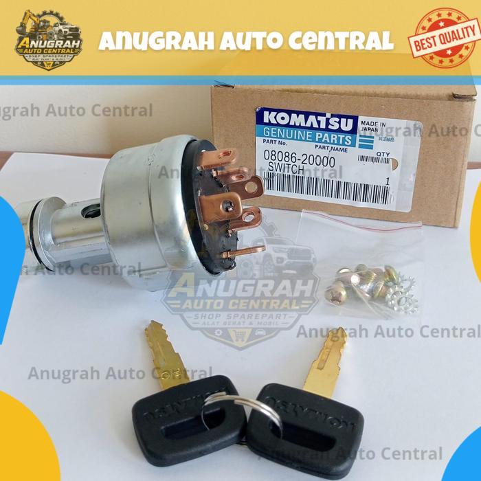 Kunci Kontak 08086-20000 Komatsu Pc200 Ignition Switch 08086-10000