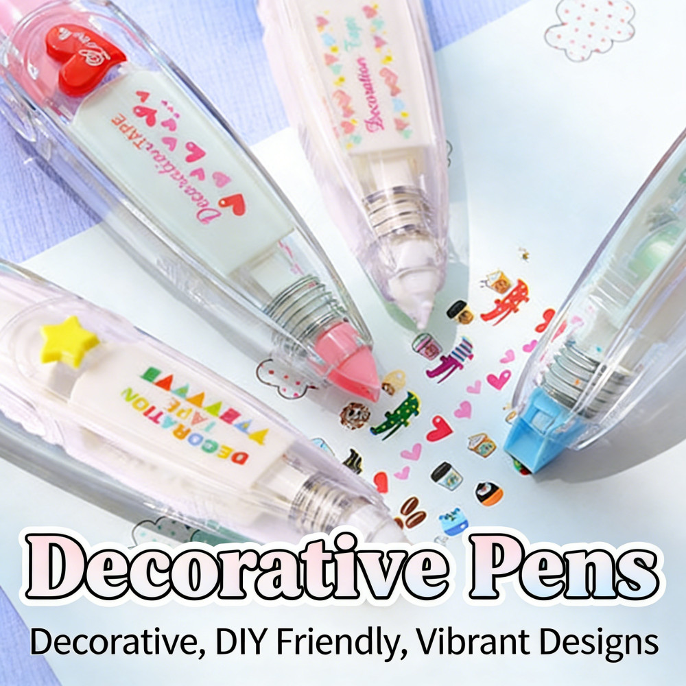 Bentuk Buah Decorative Tape Sticker Correction Tape Scrapbook
