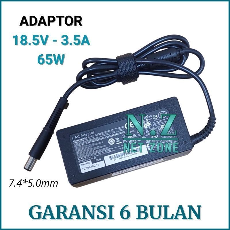 Charger Adaptor HP Compaq CQ430 CQ431 430 420 435 431 Series 65W -NZONE