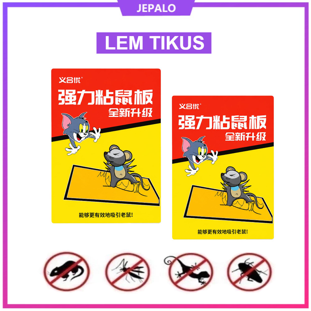 Lem Perangkap Tikus /Jebakan Penangkap Tikus Papan/  Lem Lengket  Tikus / papan jebakan tikus / lem 