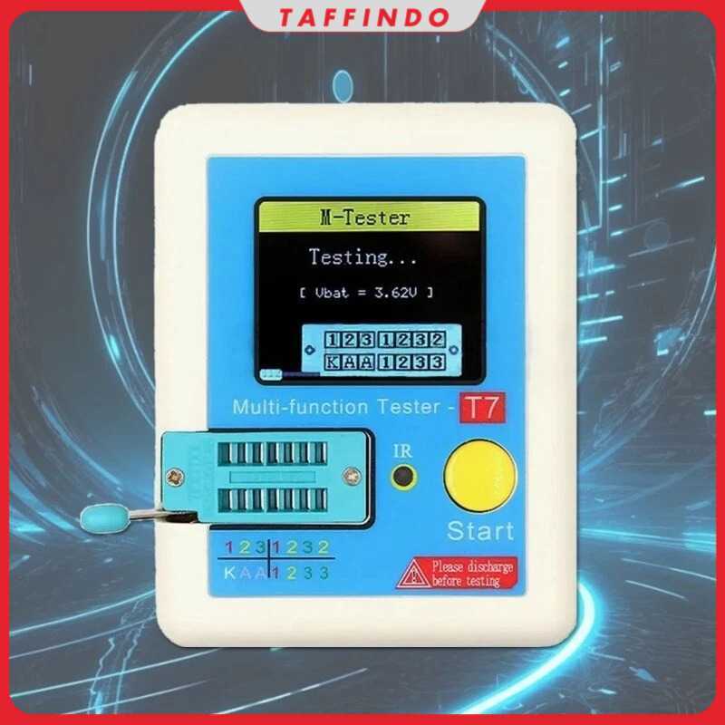 ESR Meter Multifunctional Transistor Tester Resistance Thyristor - LCR-T7