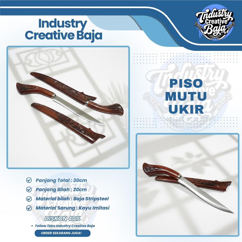 Piso Dapur Serbaguna untuk Daging, Sayur, dan Buah