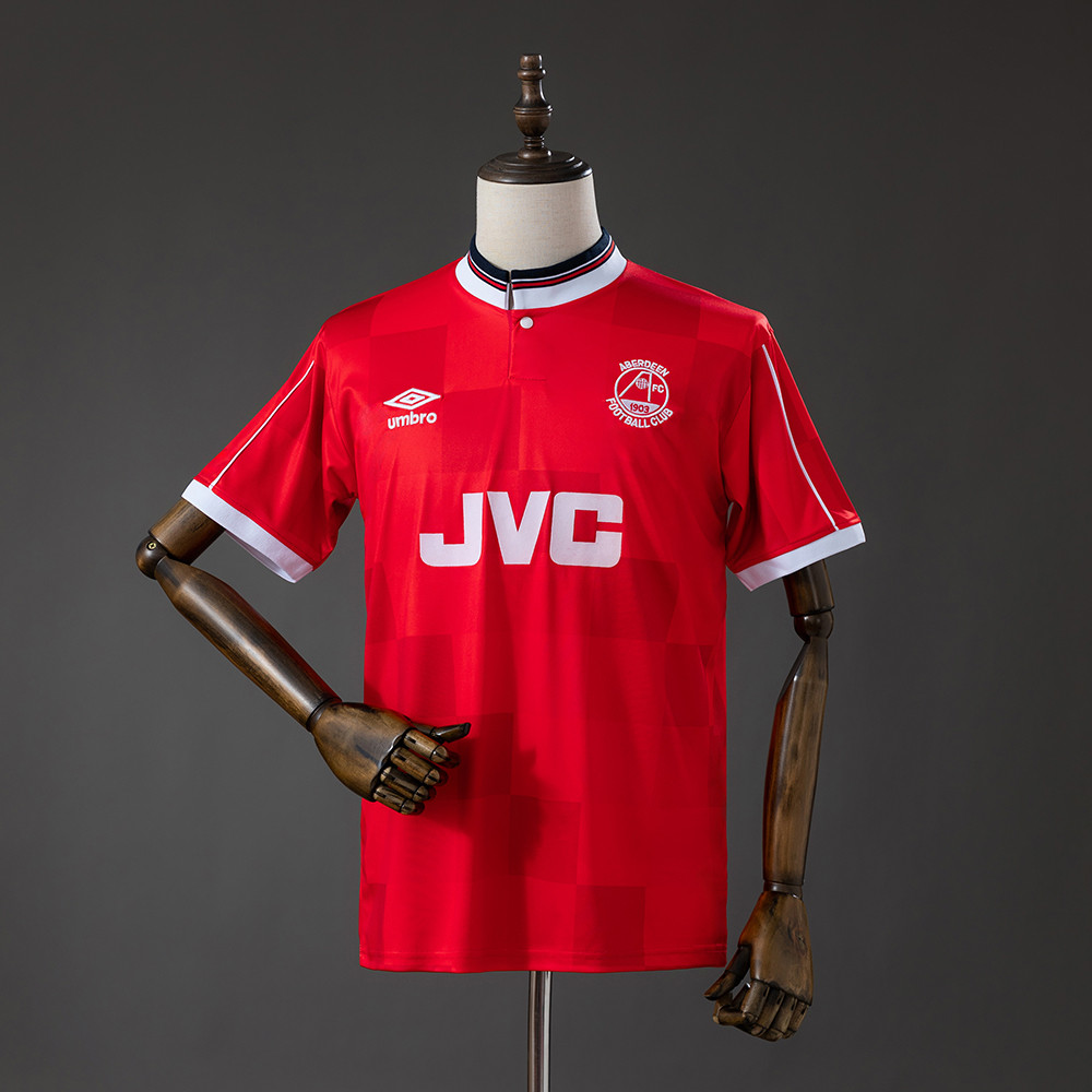 Jersey Aberdeen 87/90 Home Retro A42 T shirt pria