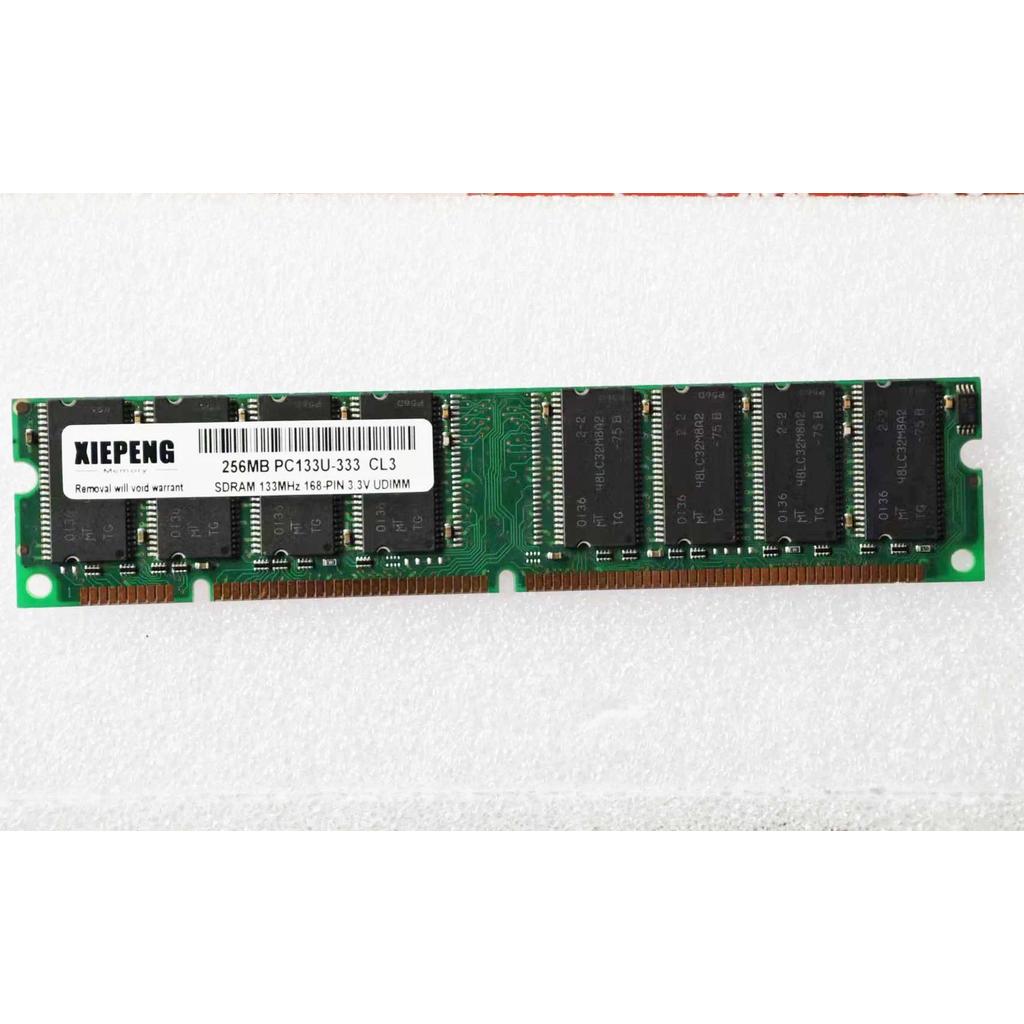 Original 1GB PC133 SDRAM 512MB PC133u Desktop RAM 256MB SD PC100 128MB 133MHz 168pin Udimm Industria