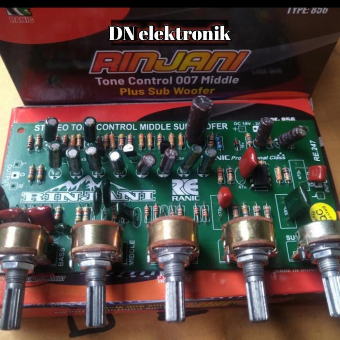 kit tone control stereo middle subwoofer