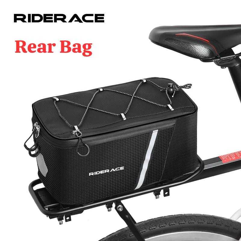 Foto Riderace Tas Belakang Gravel Touring Turing 5 Liter Rear Basket Bike Trunk Pannier Panier Belakang