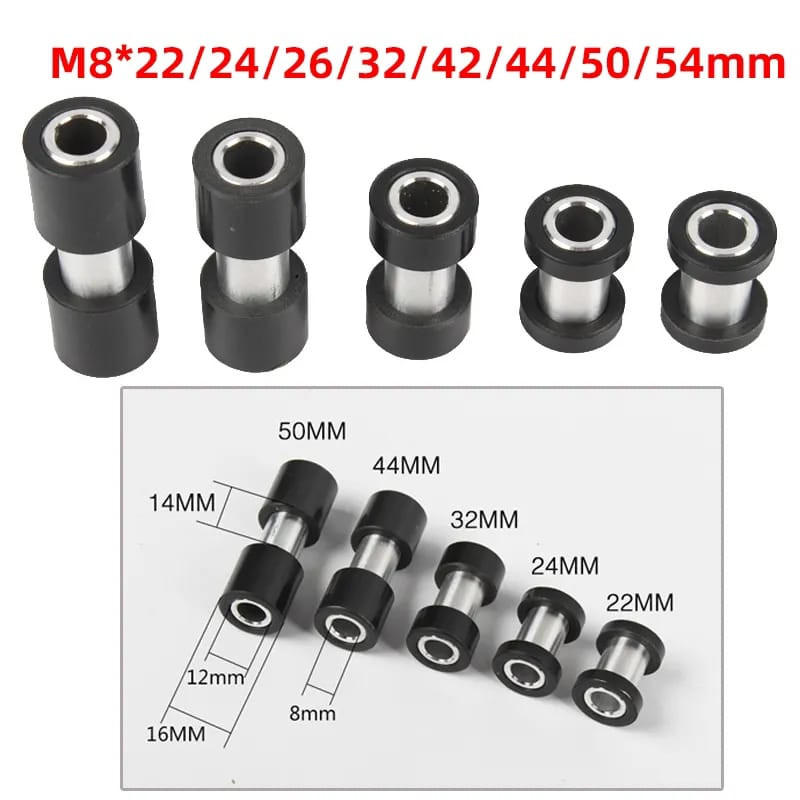 Foto Bushing Rear Shock RS MOUNT 22 24 26 mm Rearshock Sepeda MTB Mountain DNM Rockshox