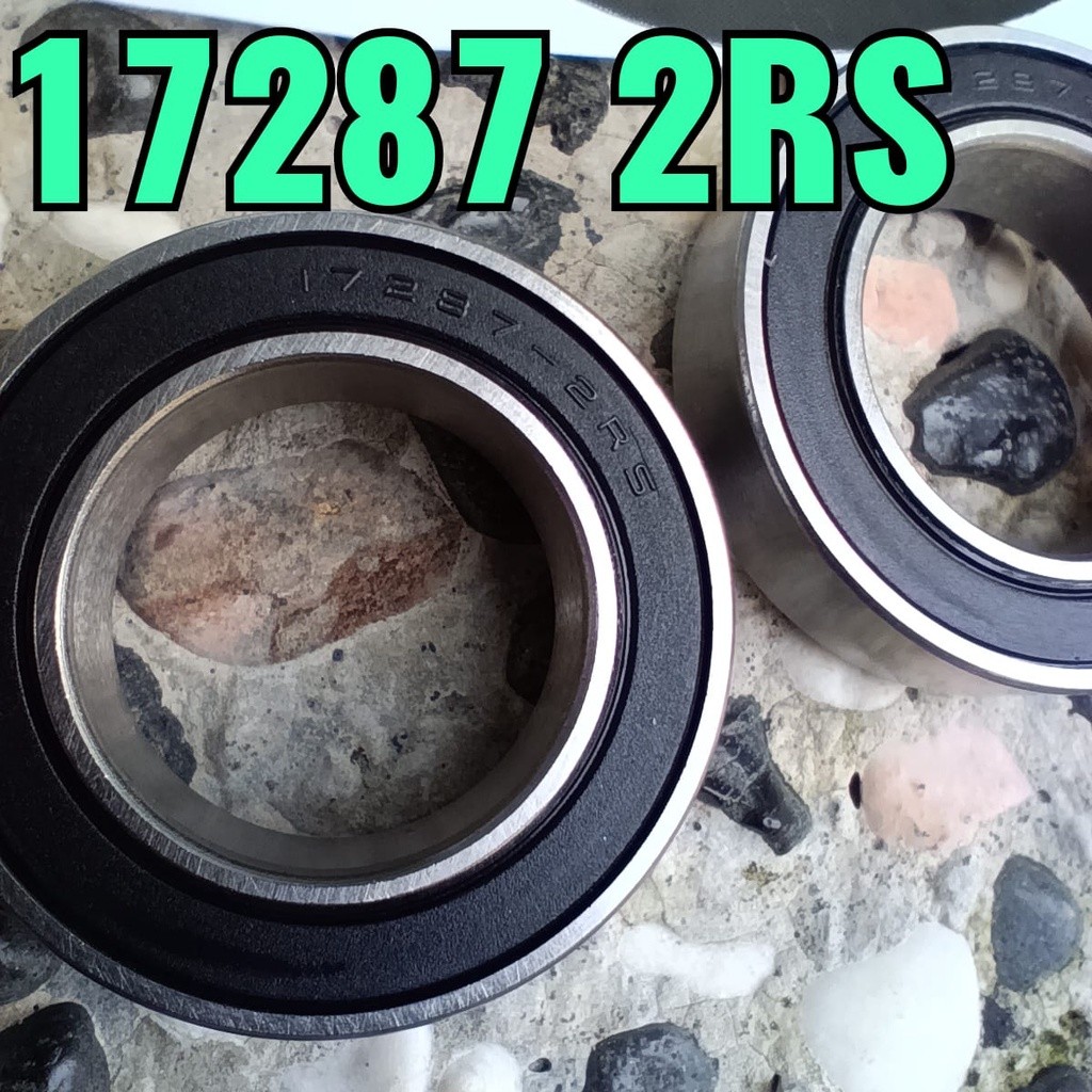 Foto Bearing laker laher hub Freehub 17287 2RS seal rubber ball bearing sepeda