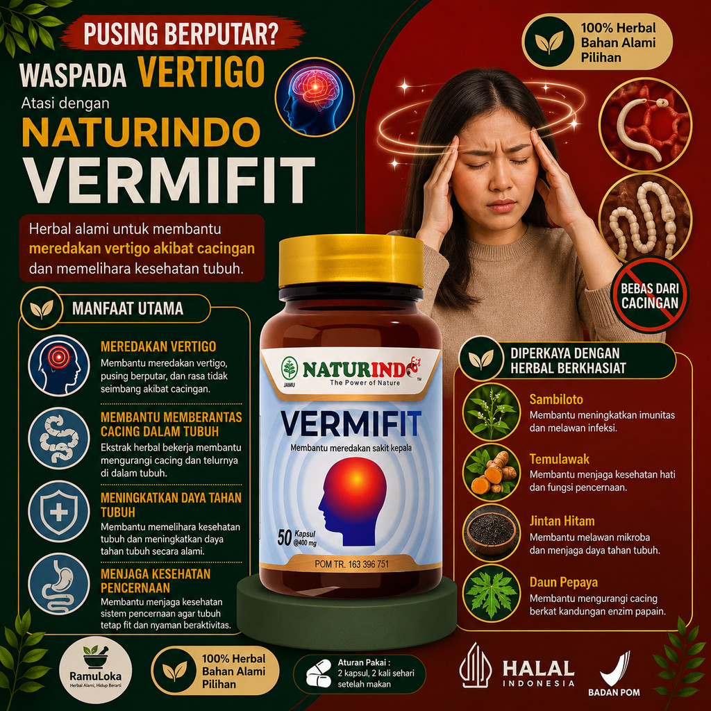 OBAT SAKIT KEPALA Vertigo Migrain Obat Herbal Sakit Kepala obat Herbal Syaraf Kepala, Obat Untuk Sak