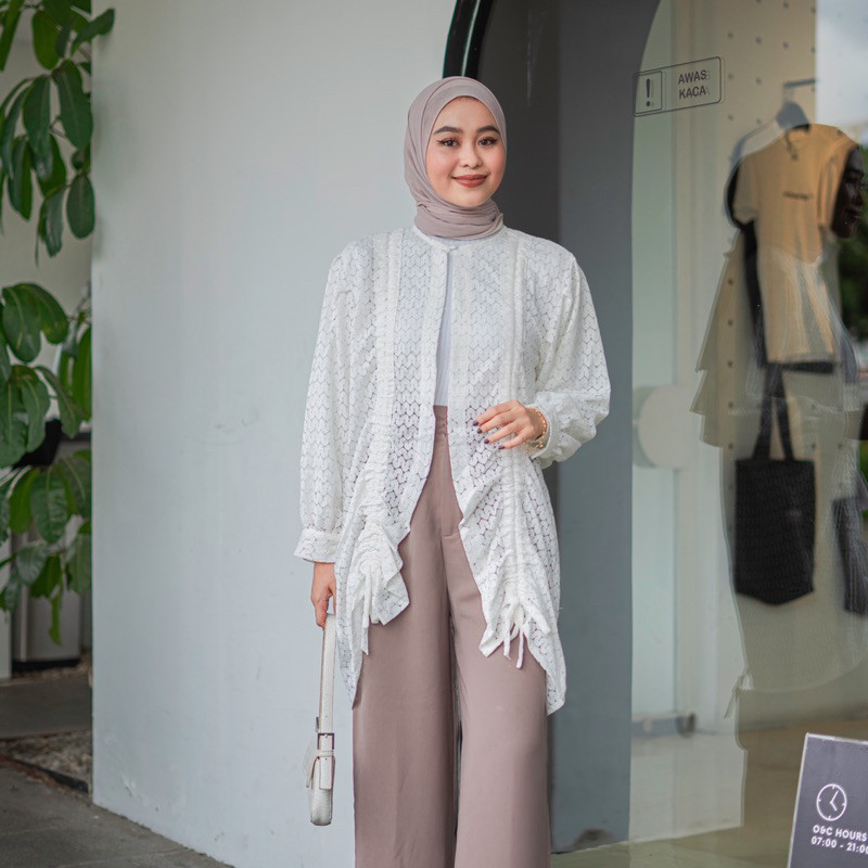 Ankara Outer | Outer Brukat | Tunic Outer | Outer Kondangan | A15