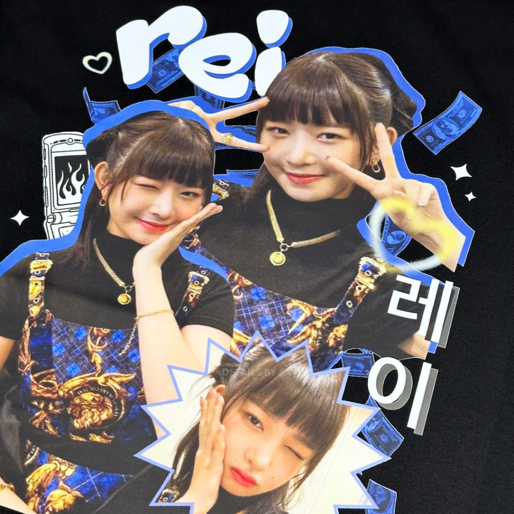 [ READY ] Kaos IVE Series - Wonyoung Liz Yujin Gaeul Lesseo Rei -Cotton Combed Tshirt Kaos baju outf