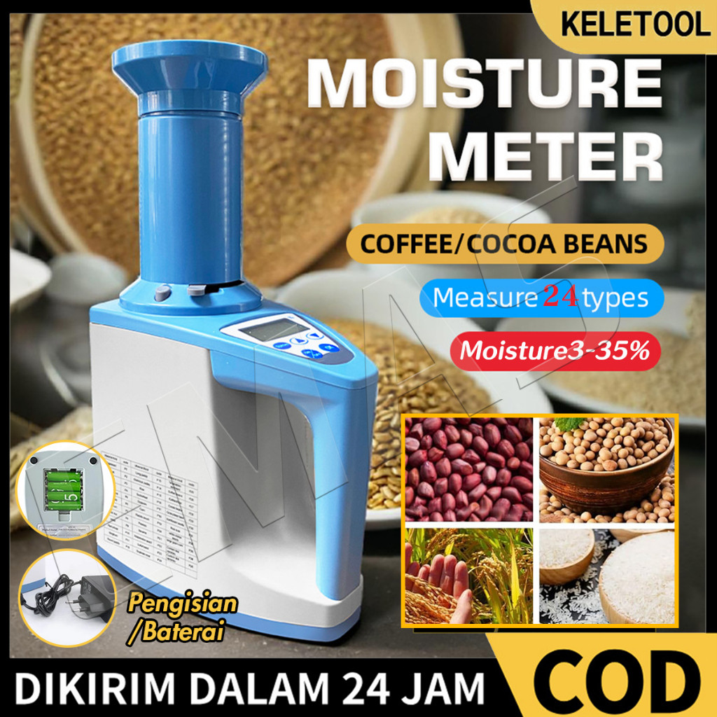 ruichenshop - LDS 1G Alat Ukur Kadar Tester Air Tester Jagung Kadar Air  Cerdas Digital Ukur Sereal 