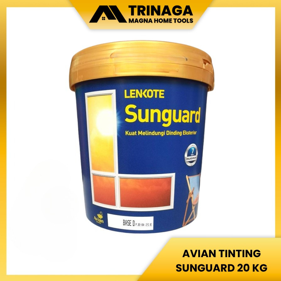 AVIAN | Lenkote Sunguard 20 Kg Pail Tinting Cat Tembok Eksterior