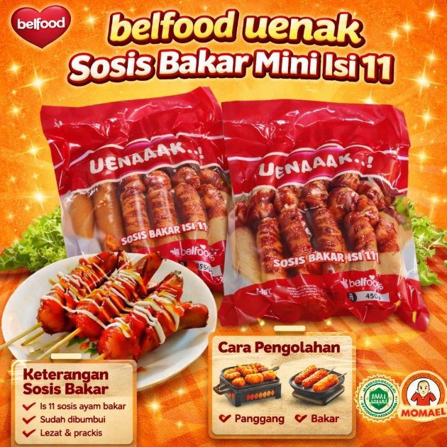 belfood sosis 459 bakar MINI isi 12/11