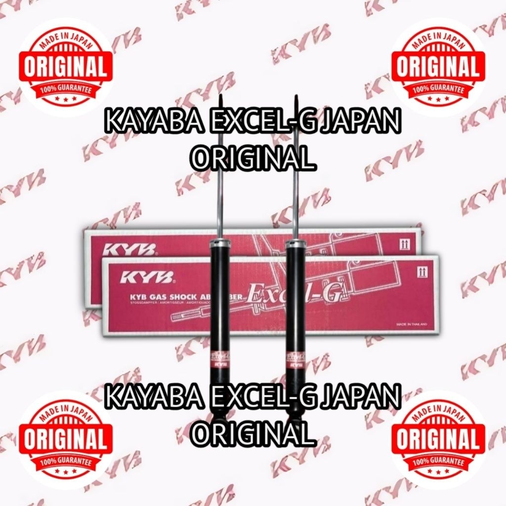 Shockbreaker Jazz GE8 Belakang KYB Excel-G Japan Original 100%