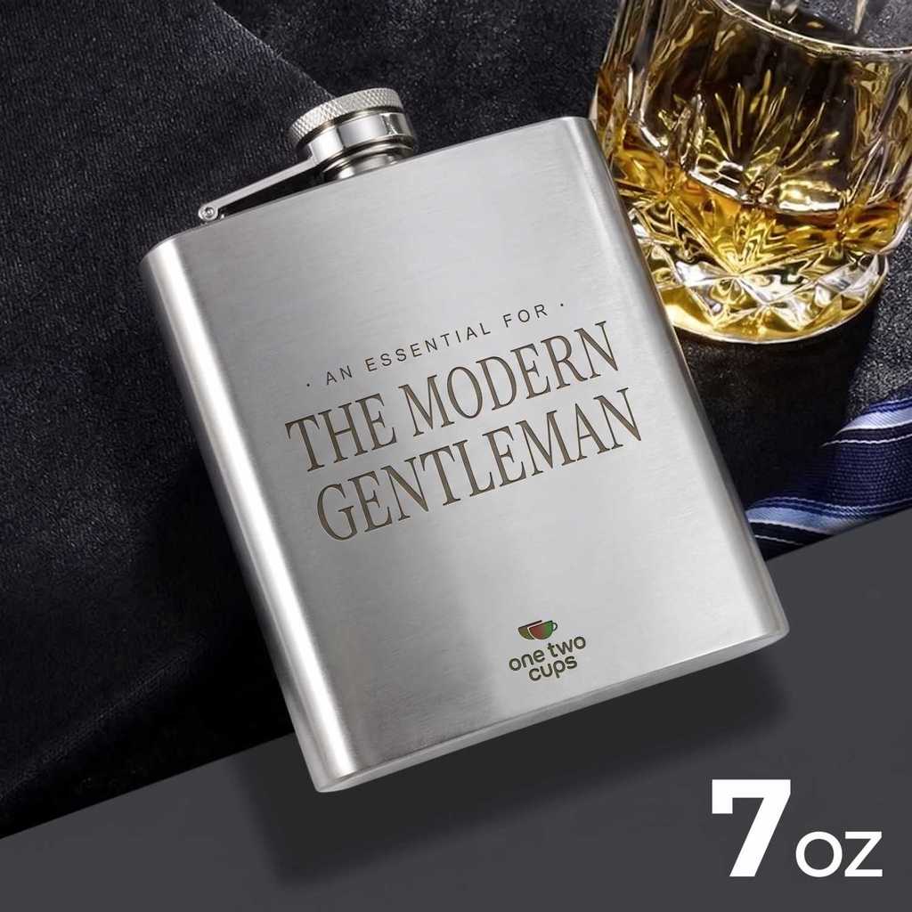 Botol Minum Gepeng Wine Hip Flask 7oz