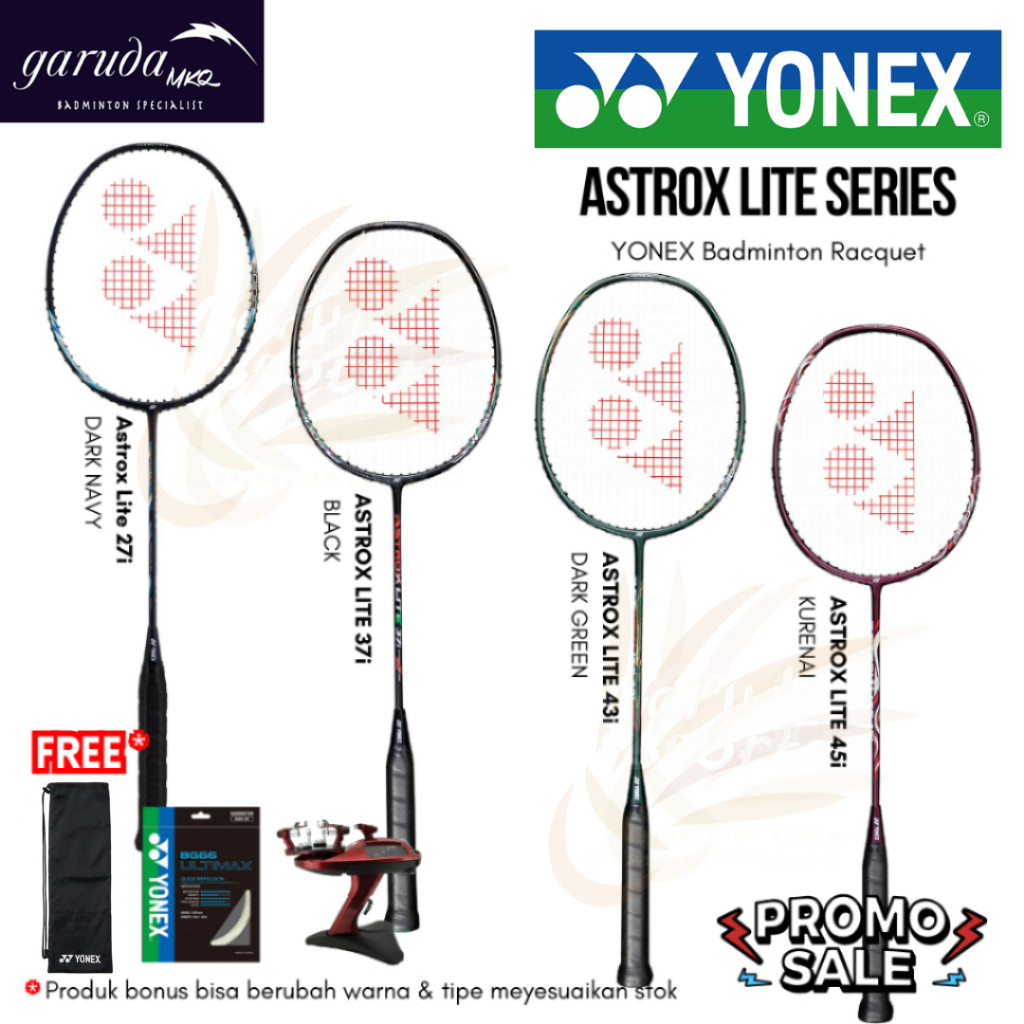 ReadyRaket Badminton Yonex Astrox lite 27i / Yonex Astrox lite 37i / Yonex Astrox lite 43i / Yonex A