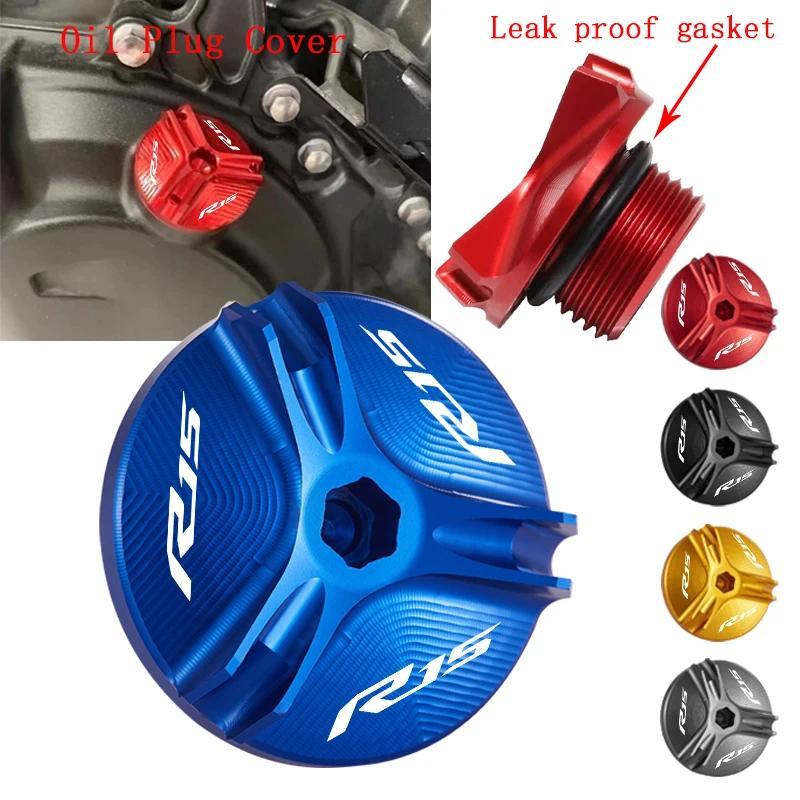 For Yamaha YZF-R15 YZFR15 YZF R15 V3 V4 Motorcycle CNC Engine Oil Filler Cover Protection Accessorie