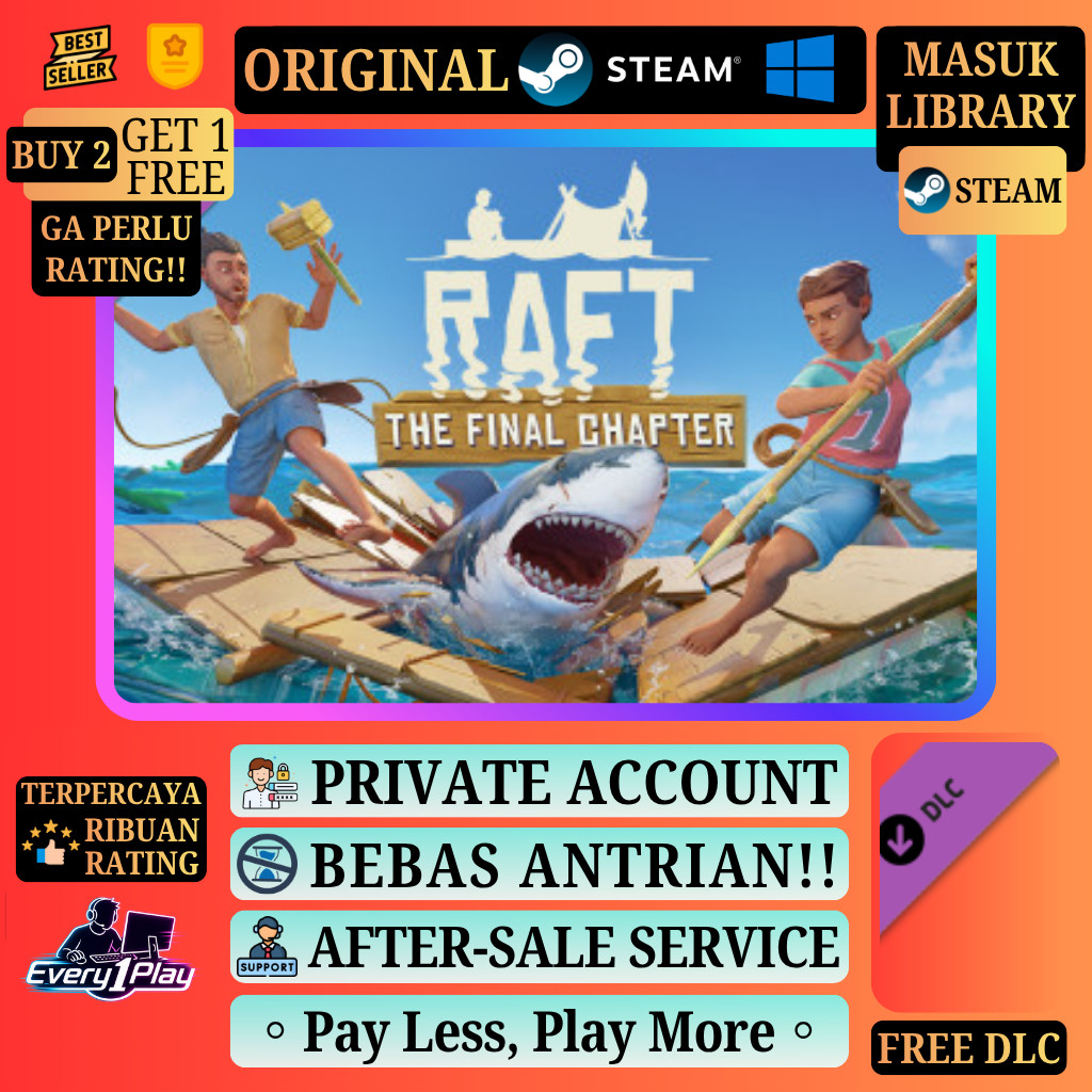 Raft Game Steam - Games PC Laptop Windows
