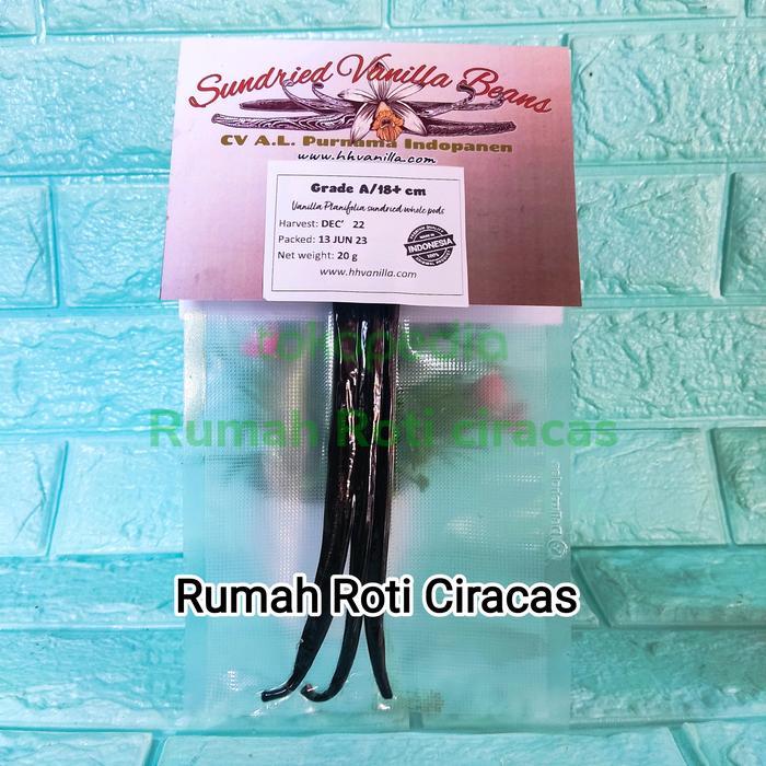 VANILA STICK BEAN VANILI STIK BATANG VANILLI DRY KERING GRADE A BEAN 5