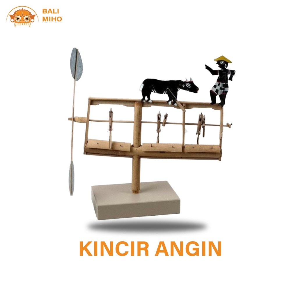 (READY STOK) Kincir Angin Bambu Bali - Baling Baling Bambu Bali - Pindekan Angin - Windmill Bamboo (