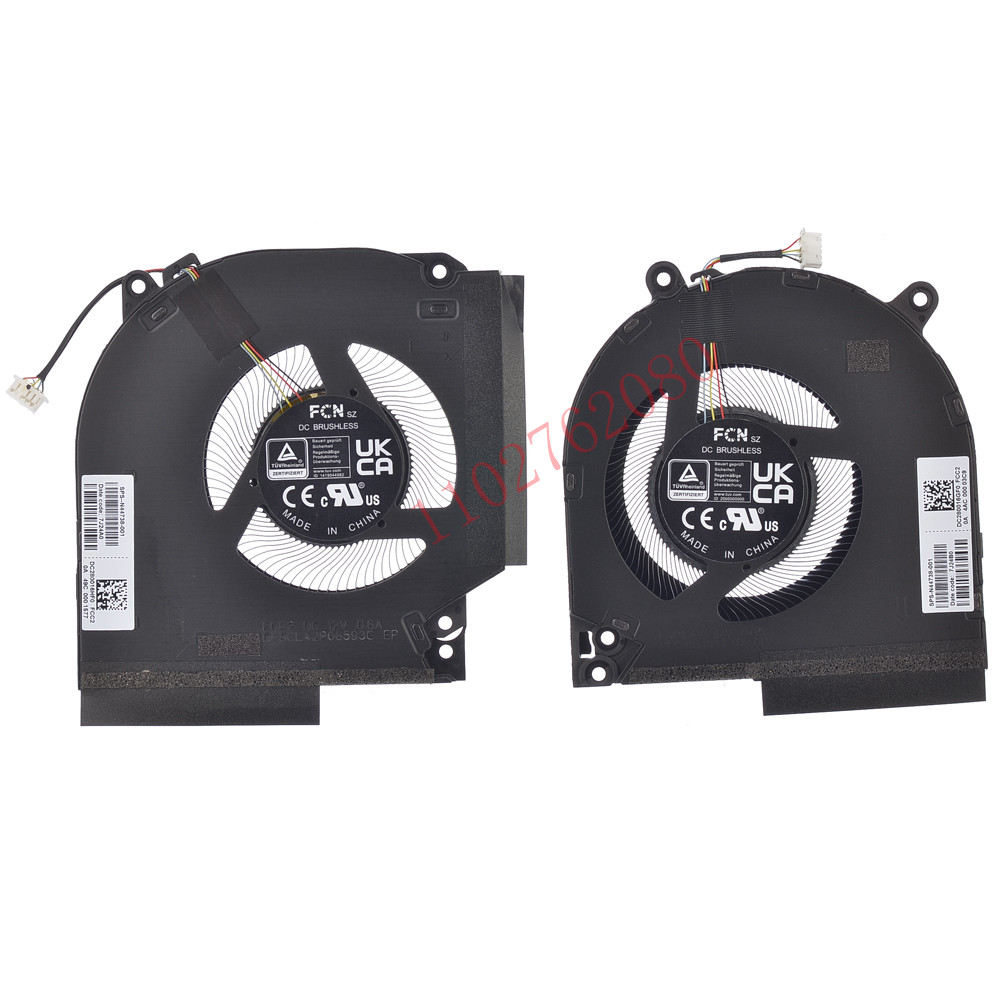 Replacement CPU+GPU Cooling Fan for HP VICTUS 9 16-R TPN-C169 N44738-001
