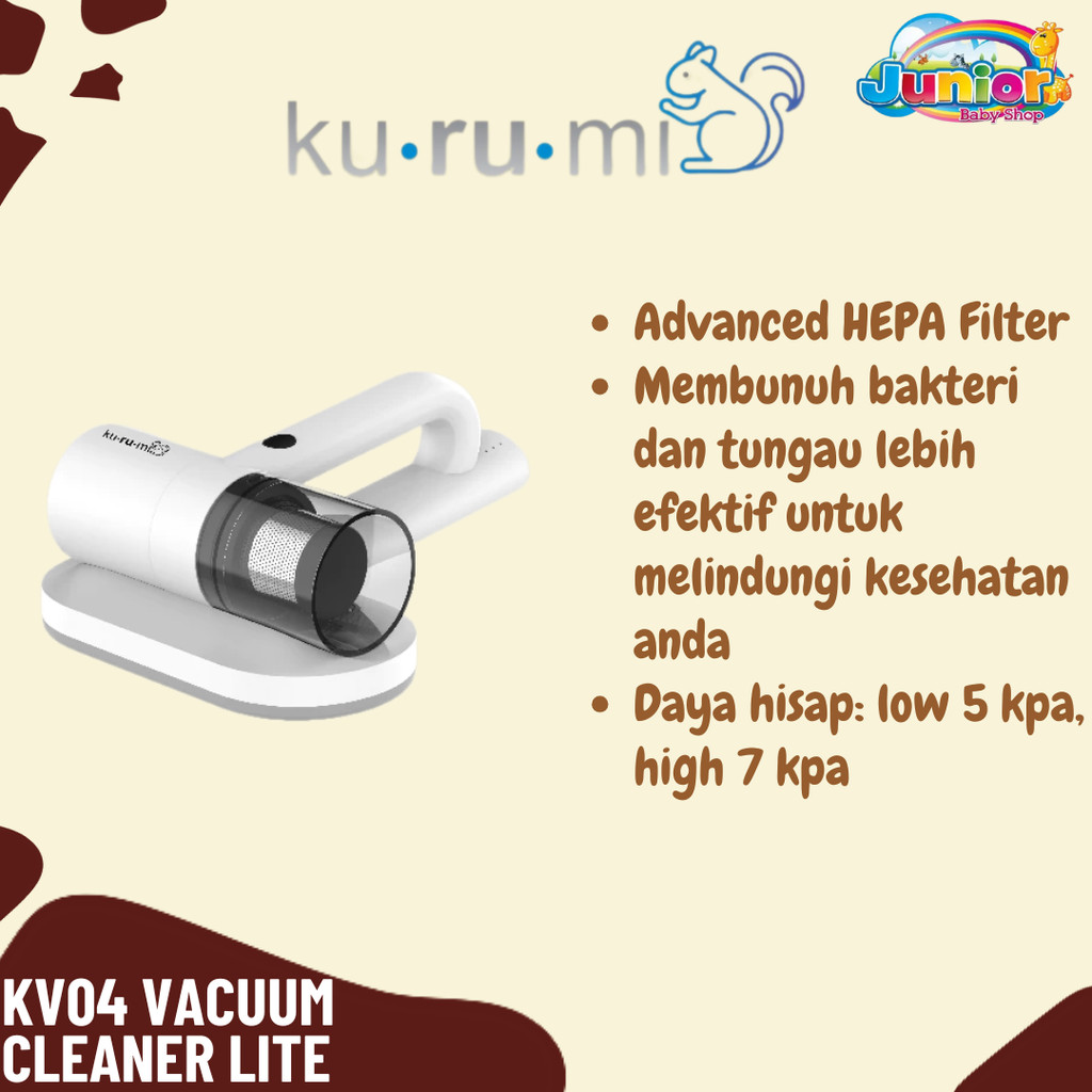 Kurumi KV04 Vacuum Cleaner Lite - Penyedot Debu Otomatis