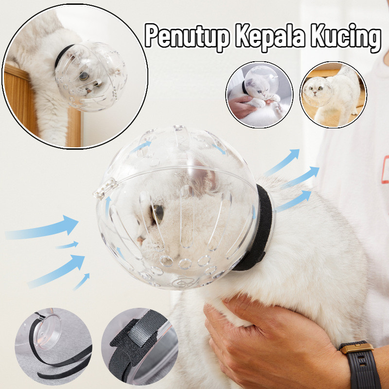 Penutup Kepala Kucing /  Brangus Kucing / Brongsong Penutup Mulut Kucing
