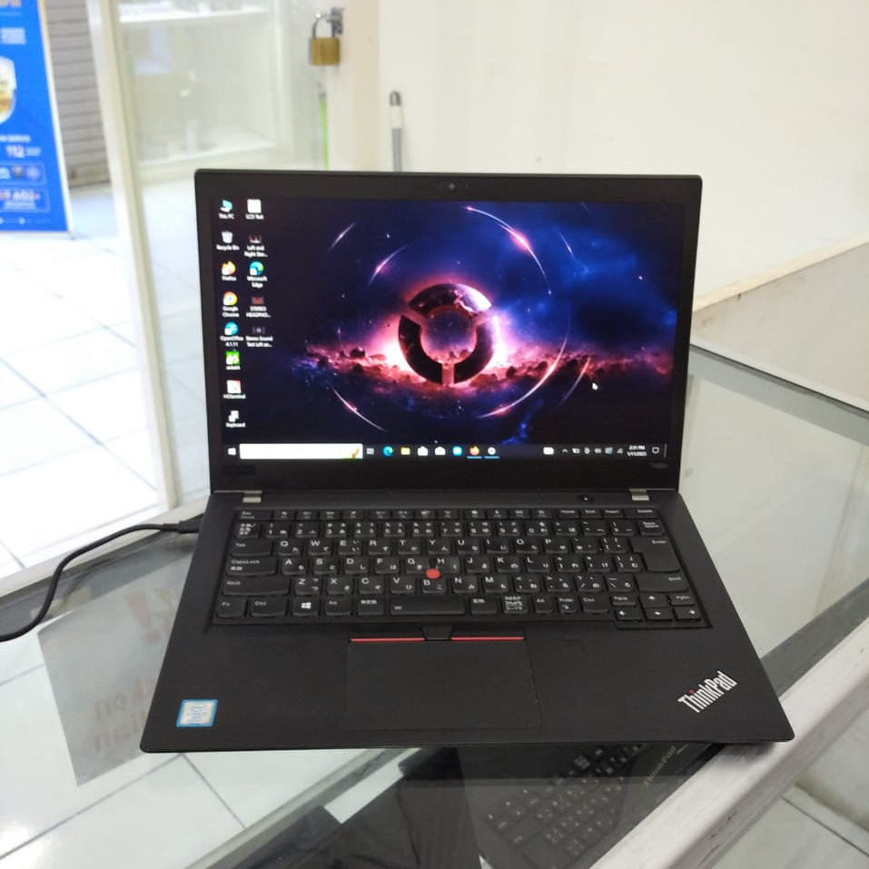laptop murah Lenovo T480s ram 16Gb ssd 256Gb i5 gen8 14.1 inch