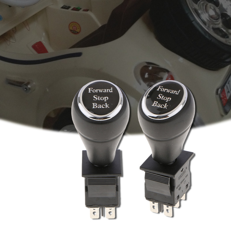Switch Saklar Maju Mundur Mobil Aki Anak Tombol On Off On Maju Mundur Stop