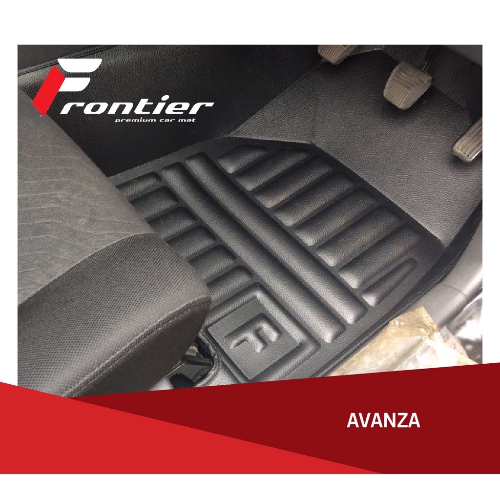 PREORDER Karpet Mobil 5D Classic Black Toyota Avanza Elegant, Anti Air, Presisi | Frontier