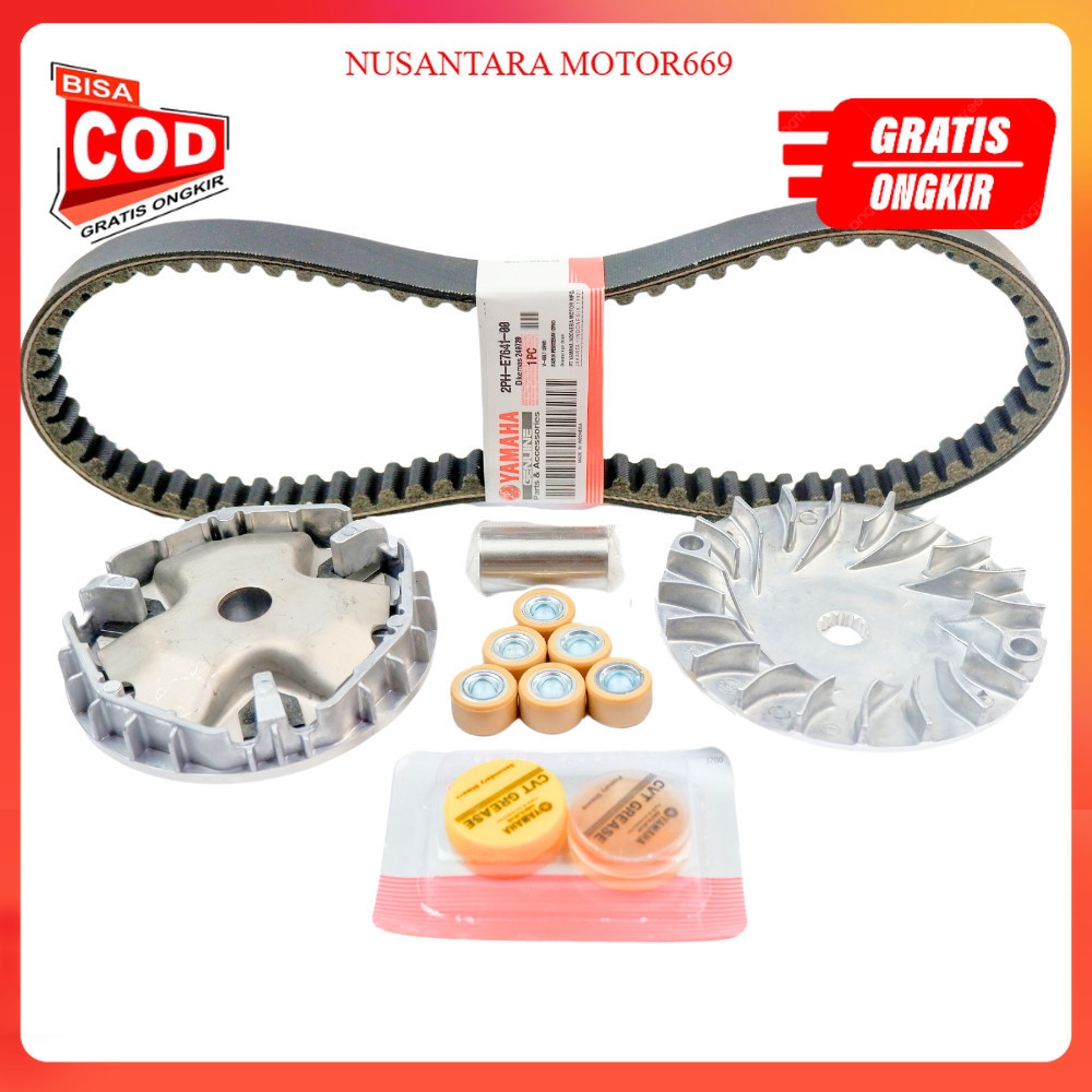 paket kirian mio Sporty - vanbelt Mio Karbu Komplit Paket CVT Mio Sporty 5TL