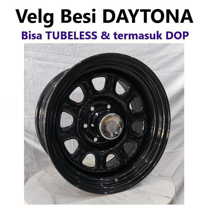 5pcs Velg Besi Daytona 17x9.0 6H 139.7 et0 Ring 17 R17 Lebar 9 Inci Mobil Toyota Hardtop Land Cruise