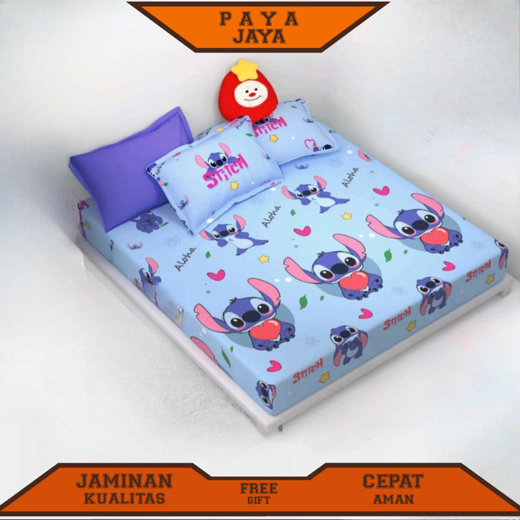 SPREI KARAKTER . Sprei Doraemon Sprei Hello Kitty Sprei Kartun Sprei aesthetic