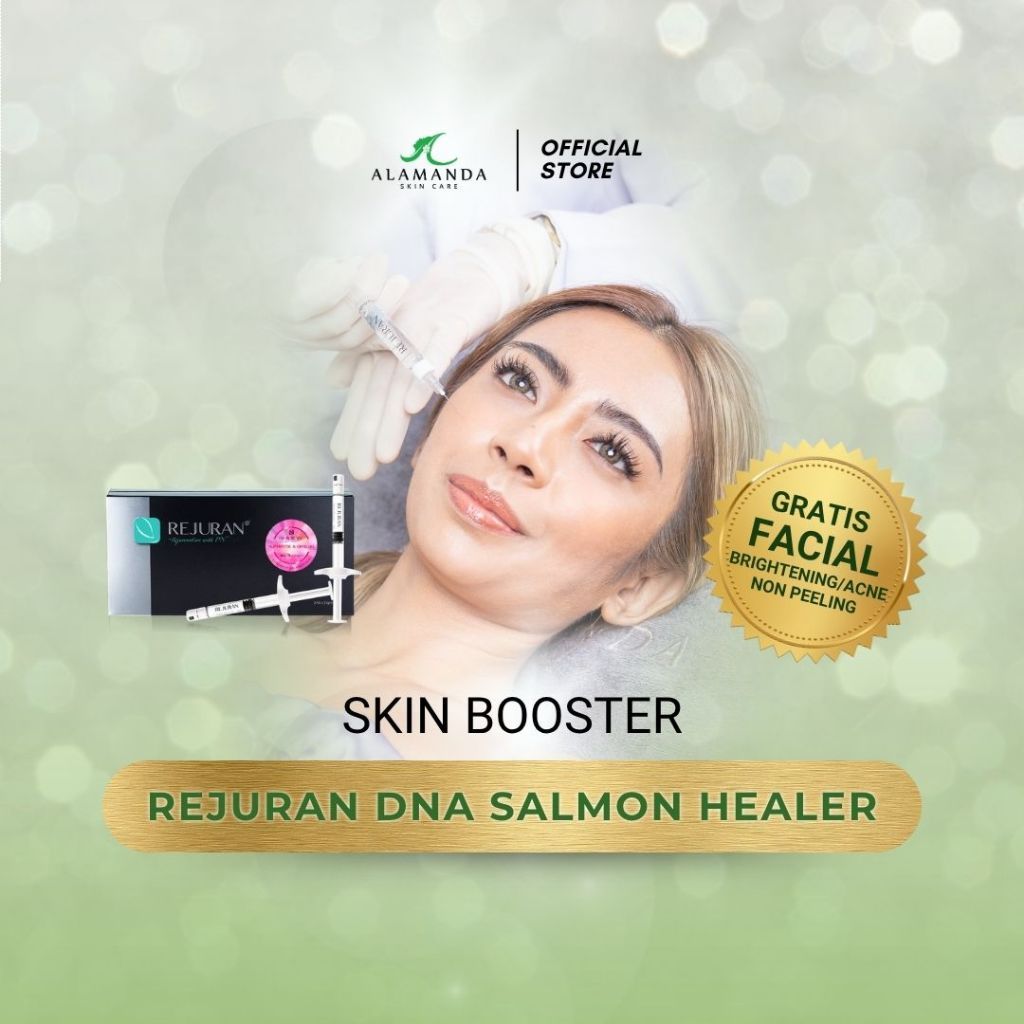 ALAMANDA CLINIC VOUCHER SKIN BOOSTER REJURAN DNA SALMON HEALER FREE FACIAL