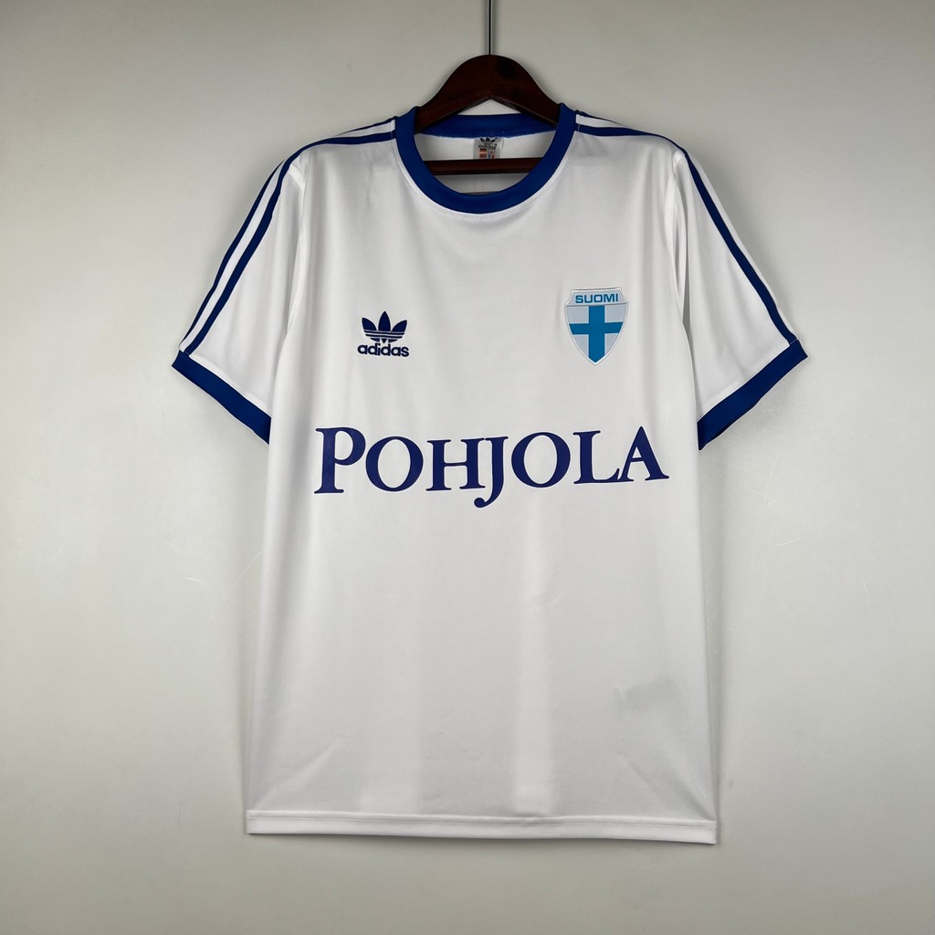 Jersey Retro Finland 1982 Home A27 T shirt pria