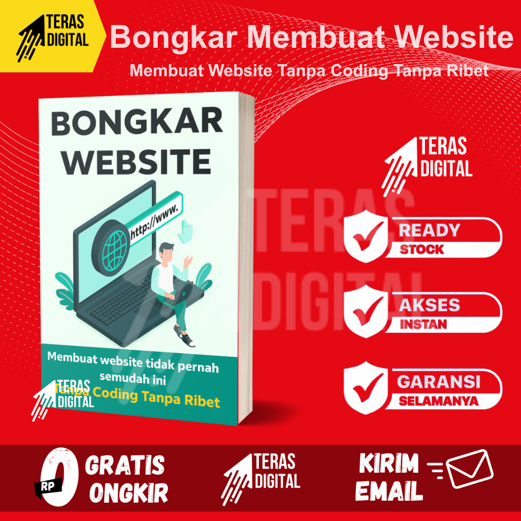 MAHIR BIKIN WEBSITE - Kelas Bongkar Website Belajar Dari Awal Hingga Mahir - Materi Video Pembelajar