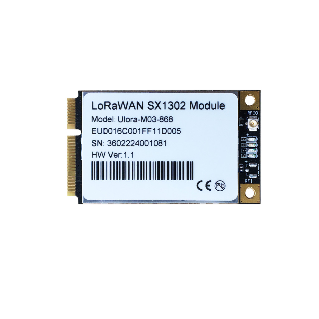 LoRaWAN SX1302 Module 868MHz Custom Board ODM Ulora-M03-868 UniElec