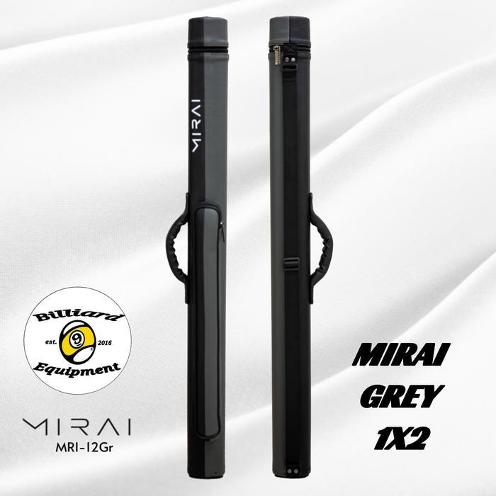 Mirai 1x2 - Grey | Tas Billiard | Cue Case Billiard