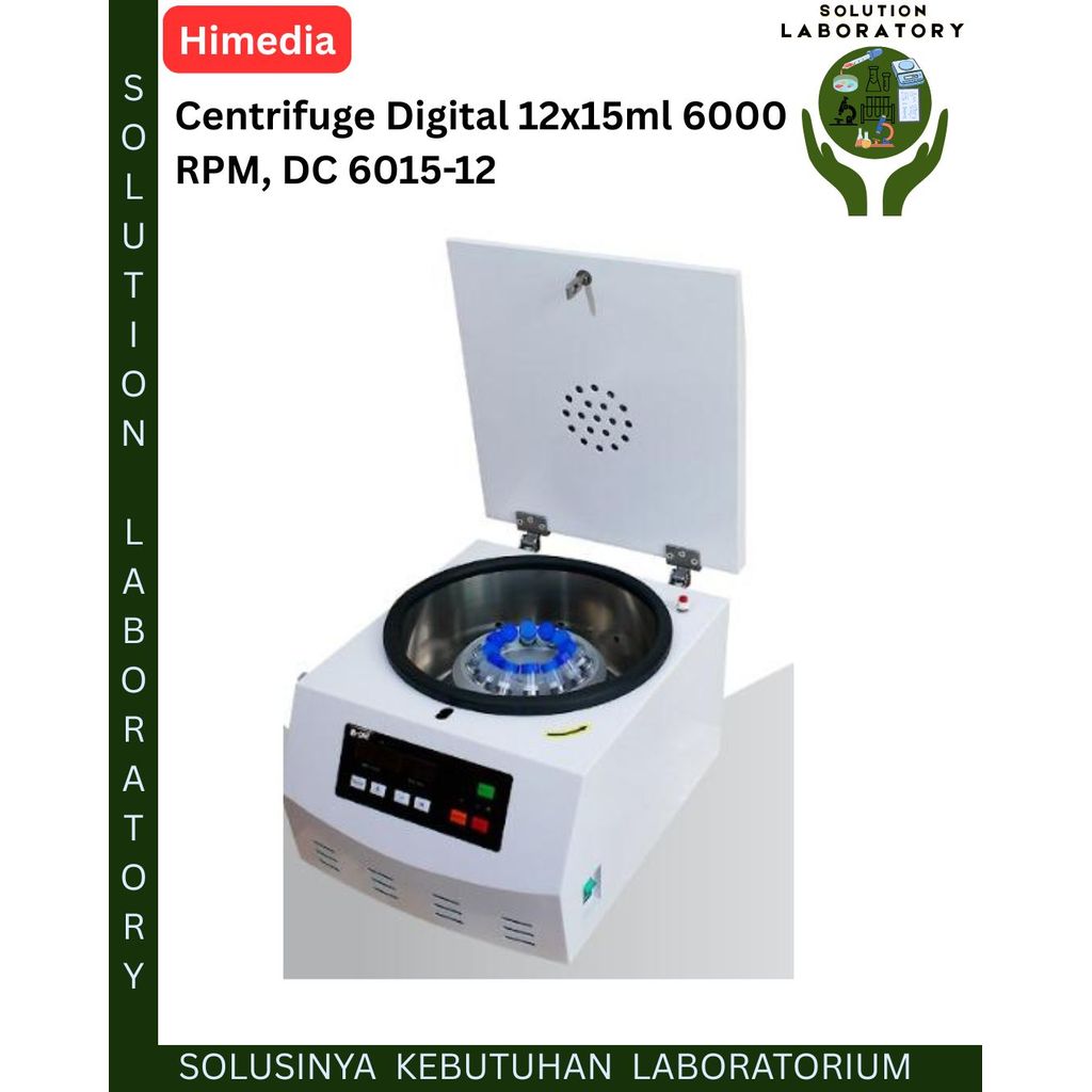 Centrifuge Digital 12x15ml 6000 RPM, DC 6015-12 B-One