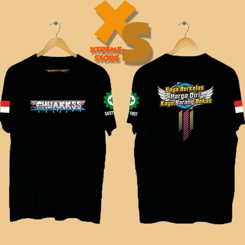 // KAOS DISTRO PRIA CHUAKKSS GAYA BERKELAS HARGA DIRI KAYA BARANG BEKAS // XTREME-STORE
