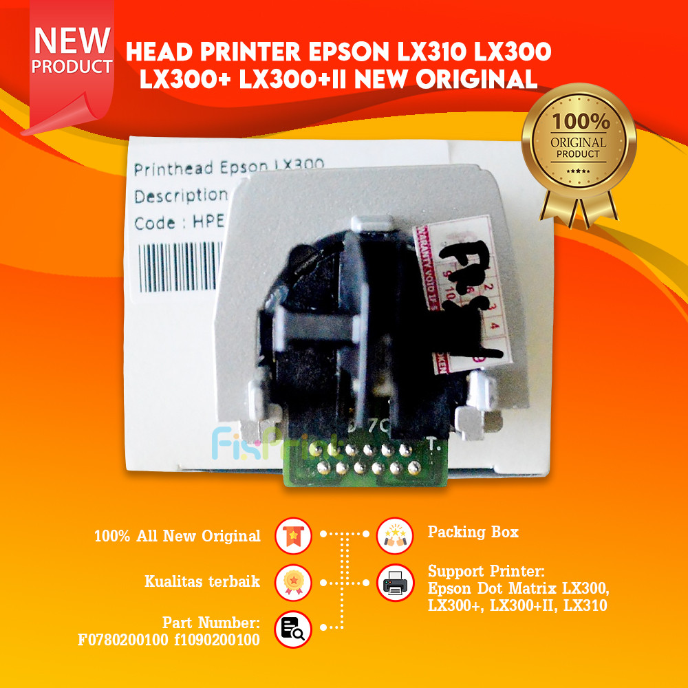 Print Head Printer Epson LX300 LX300  LX300 II Printhead Dot Matrix LX 300 LX 300  LX 300 II LX 300
