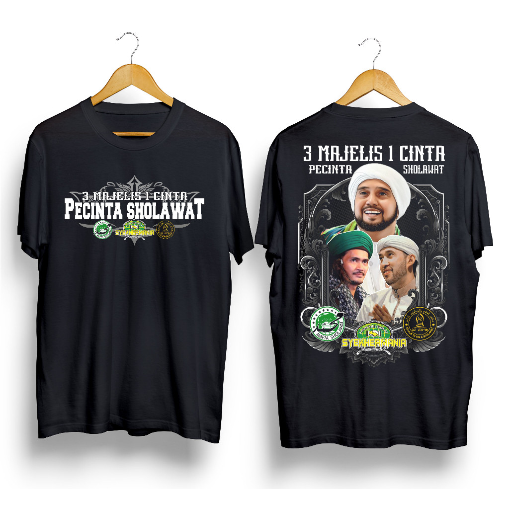 T-shirt Majelis Pecinta Sholawat Syekhermania Zahir Mania Mafia Sholawat Kaos Dakwah terbaru Kaos Di