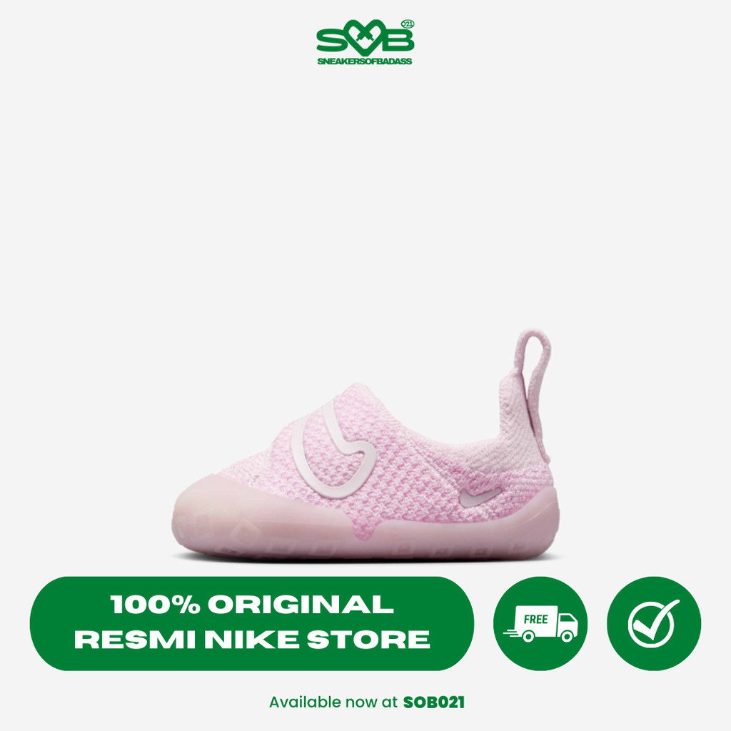 Sepatu Sneakers Nike Baby/Toddler Swoosh 1 Pearl Pink/Pink Foam/Pearl Pink - FB3244-601