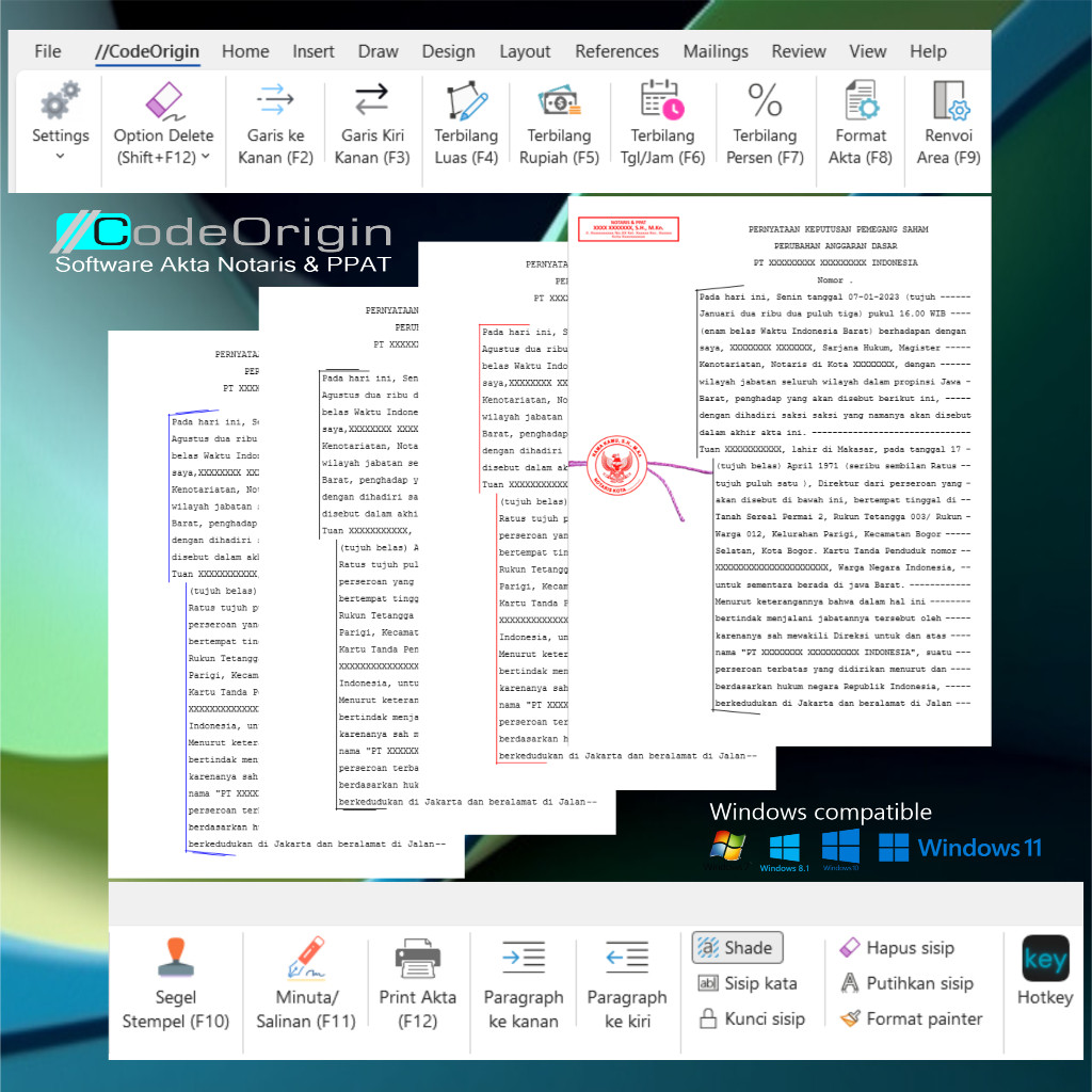 CodeOrigin Software Notaris PPAT