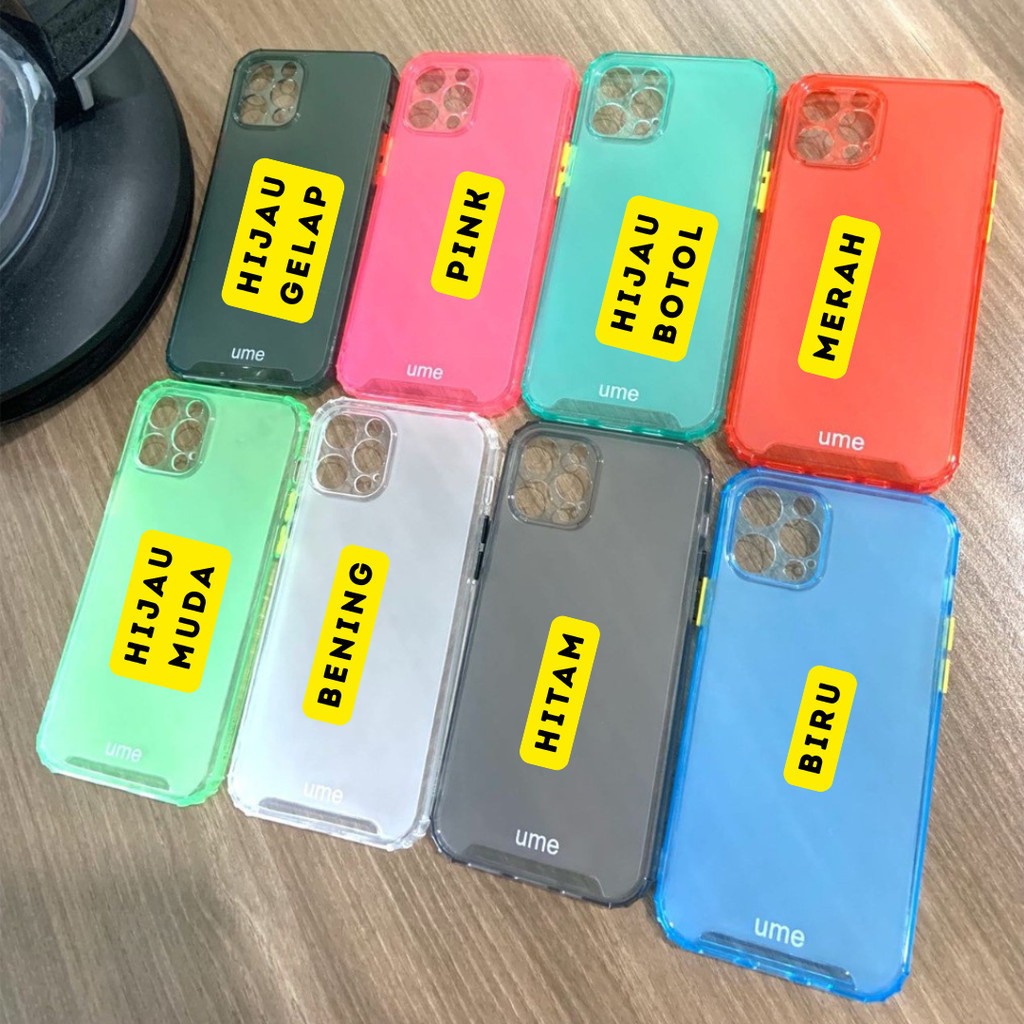 Soft Case Silikon Bening Premium Ume Rainbow Samsung A03S