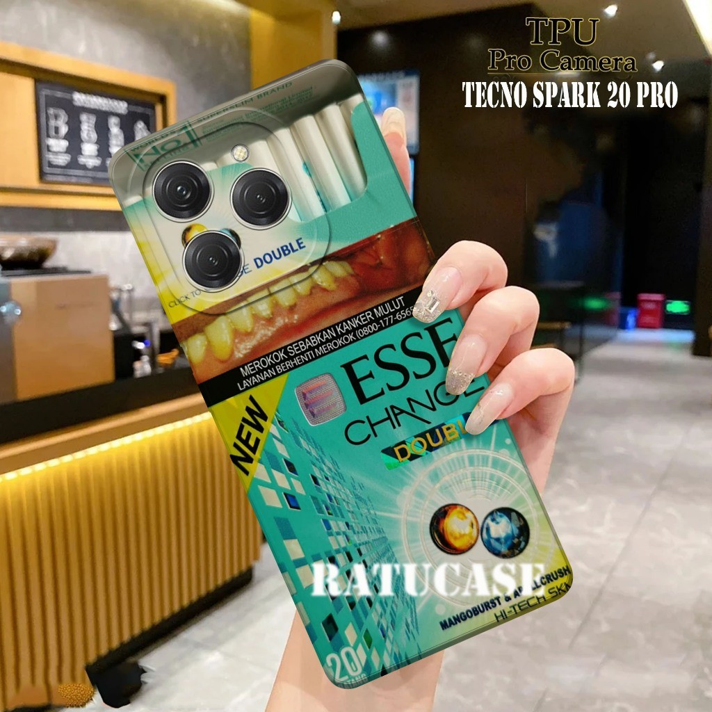 CASE TECNO SPARK 20 PRO SPARK 20 SPARK 20C - Softcase Pro Camera Tecno Spark 20 MOTIF  Case Pro Came