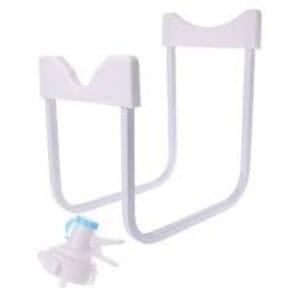 KAKI GALON BESI / RAK TATAKAN GALON / DUDUKAN GALON + KRAN - KAKI+KRAN PUTIH, BUBBLE