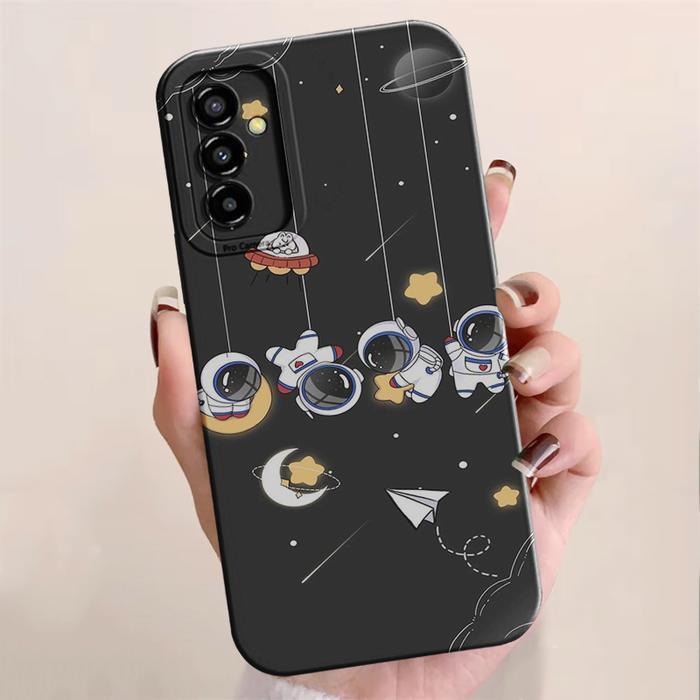 Case Untuk Samsung M15 M14 M20 M21 M23 M30 M54 Motif Astronot SNY13 - Case HP Samsung - Softcase Unt