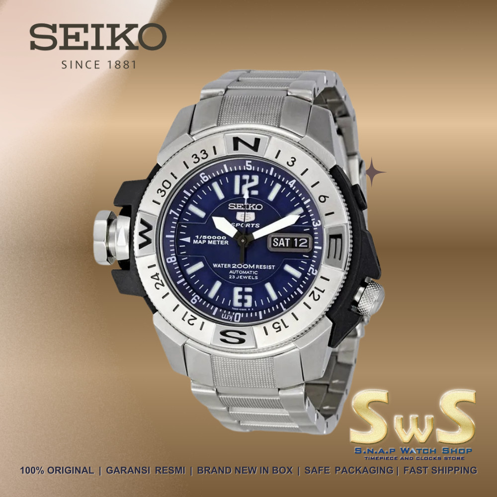 SEIKO SKZ223 Seiko 5 Finder SKZ223P1 Automatic 200m Original Garansi Resmi Jam Tangan Pria